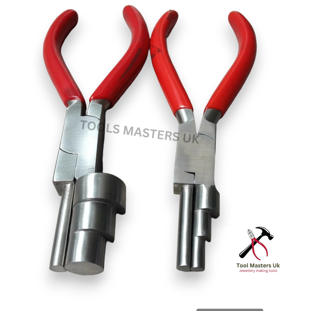 Wrap Tap Three Step Pliers Set for Wire Wrapping Bail Shaping Loo