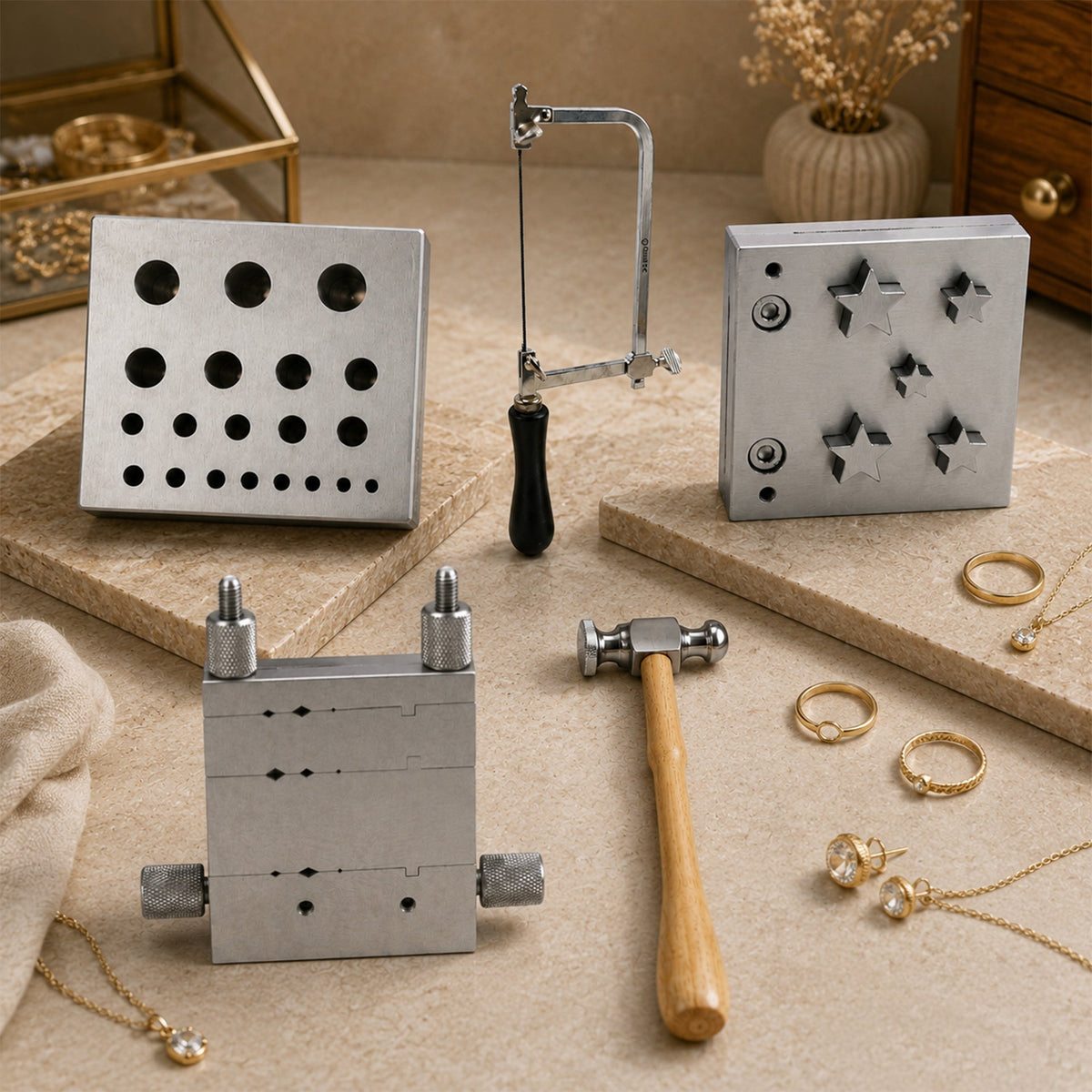 Jewellery tools – disc cutters and punches