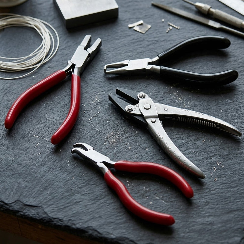 Stone setting pliers