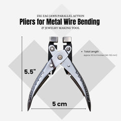 Parallel Pliers Zig- Zag Metal,Wire & Bracelet Bending Jewelry & Crafts Making