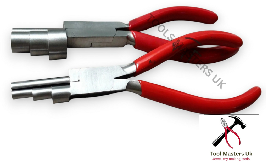 Wrap & Tap Three-Step Pliers Set for Wire Wrapping & Loop Making