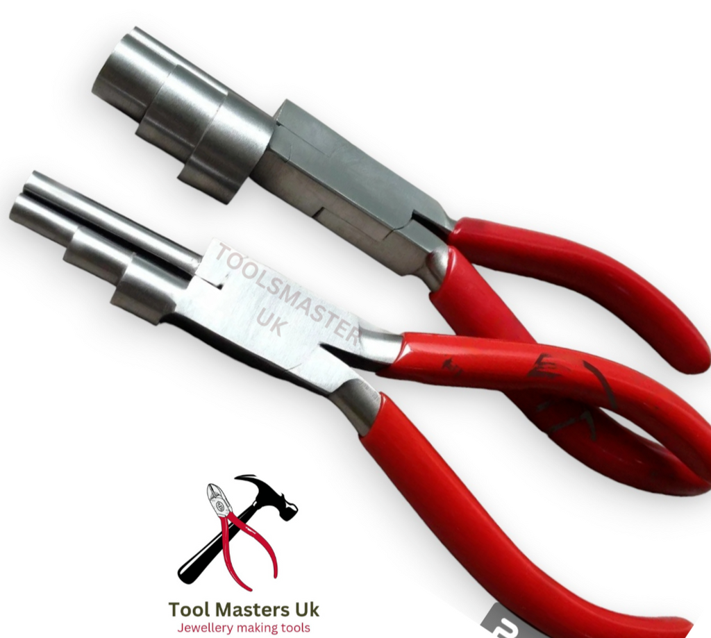 Wrap & Tap Three-Step Pliers Set for Wire Wrapping & Loop Making