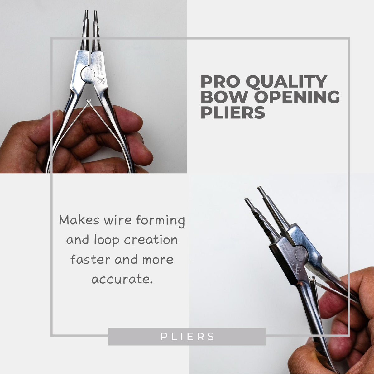 Reverse Action Ring Opening Pliers for Body Art, Tattoo, and Piercing Jewellery