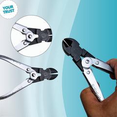 5-1/2 inch heavy duty diagonal side cutter pliers for precision jewelry work.

