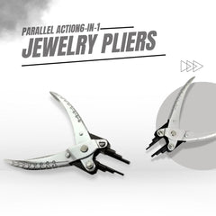 6-in-1 Parallel Pliers for wire wrapping,shaping,beading and jewelry,Precision Wire Forming , Versatile Wire Looping & Shaping for Jewelry Making and loop making pliers for craftsmen