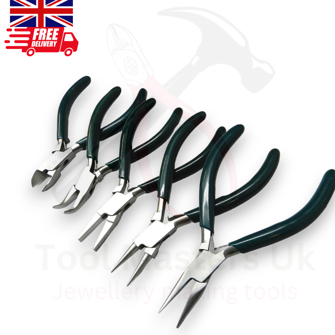 5pcs 5" PLIER JEWELERS