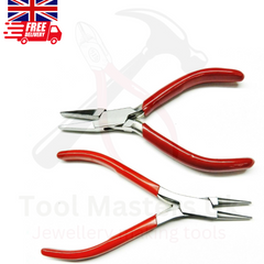 Jewelry Pliers Set - Flat & Round, Wire Crafting beading and wire wrapping