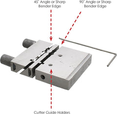 Chenier Tubing Jig Vise and Saw Cutting Filing Block for Jewelers Joint Making