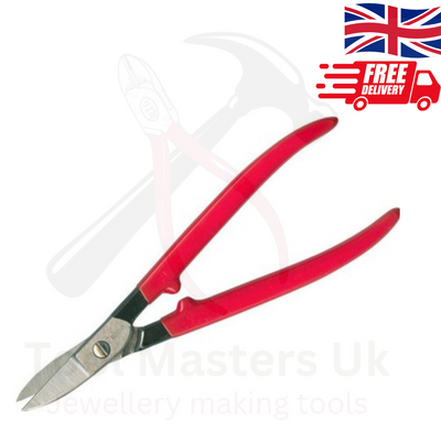 Metal Tin Snips Pattern Shears - Goldsmiths Cutting Scissors for Jewellery