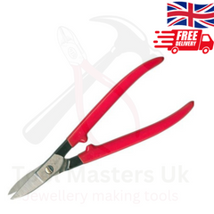 Metal Tin Snips Pattern Shears - Goldsmiths Cutting Scissors for Jewelry