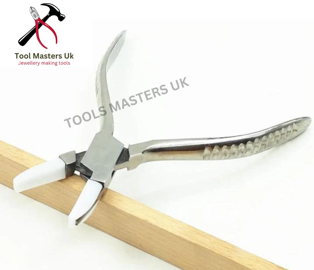 Professional Flat Nose Pliers with Nylon Jaws for Jewellery Makers and Opticians – view 4