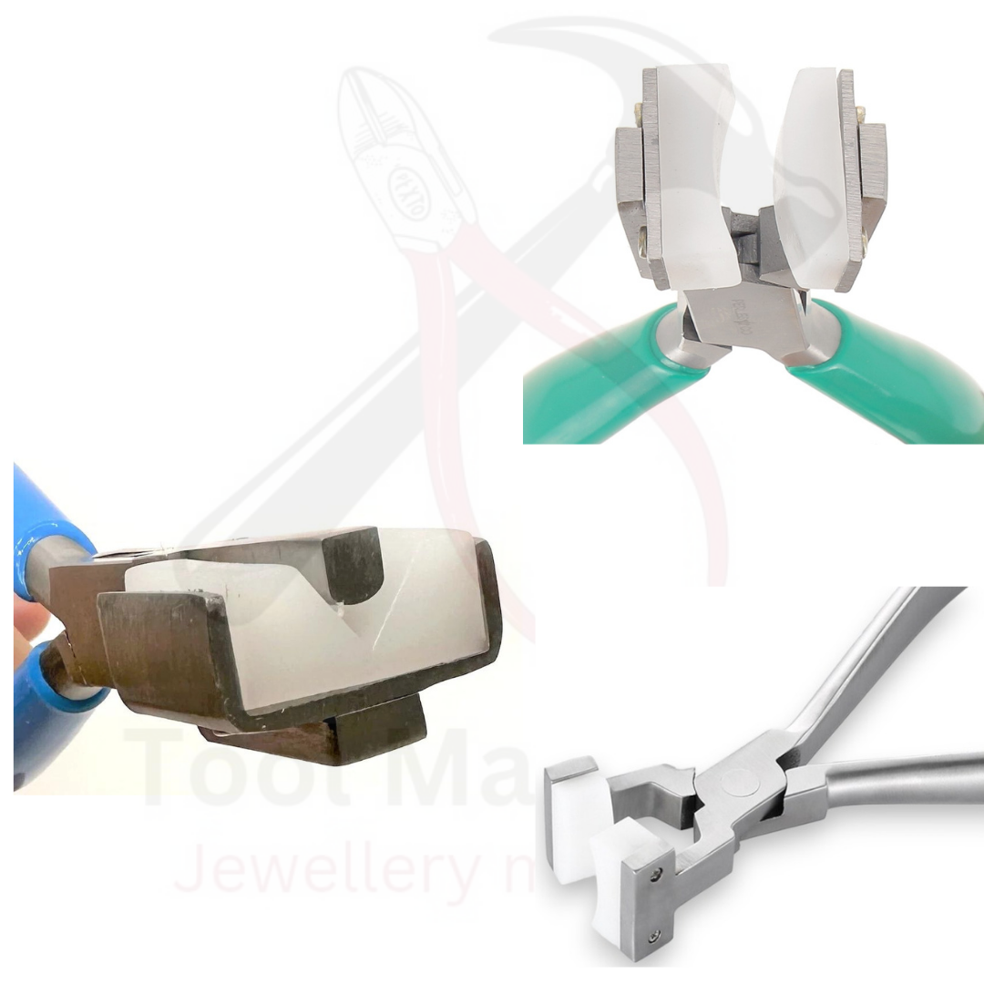 Ring , Bracelet bending shaping v and nylon jaws jewelry bending tools ToolsMasters-Uk