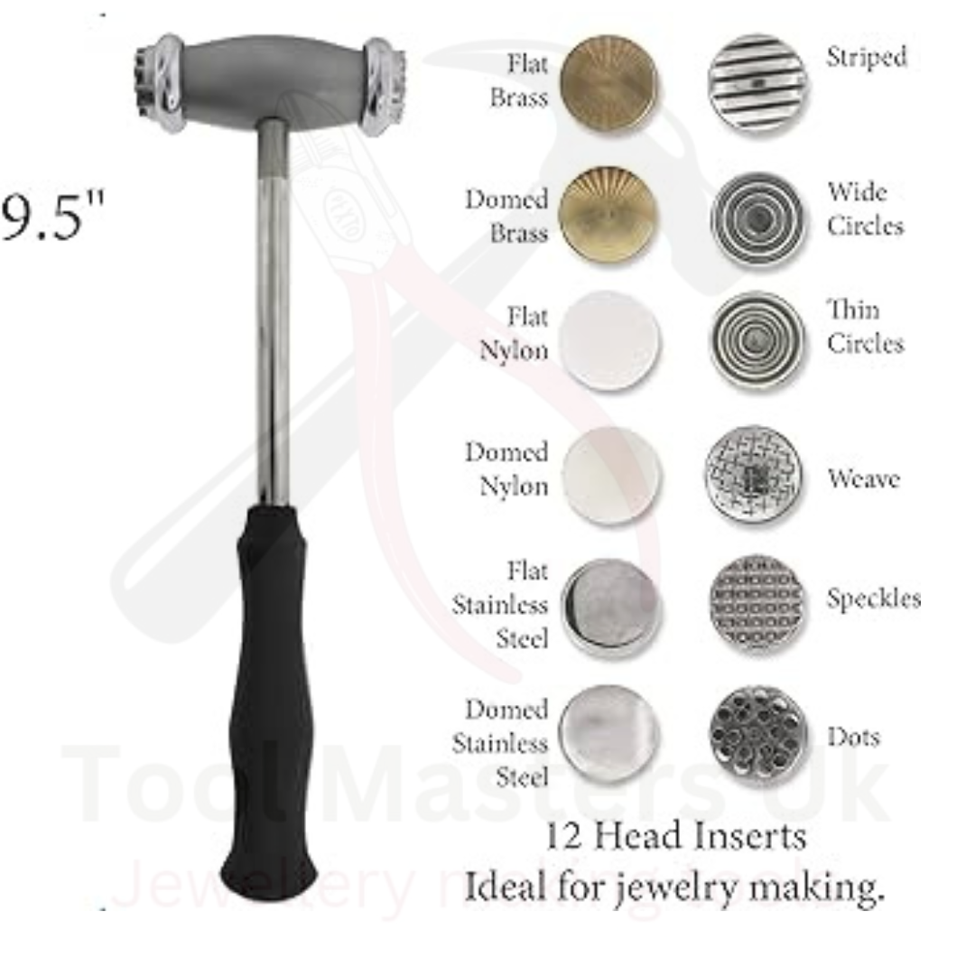 Best Jewelry 12-Face Texturing Hammer