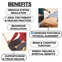 Vibrational therapy fork

