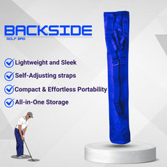 36" H x 5" D Pencil Golf Bag - Lightweight with 3 Pockets for Balls
