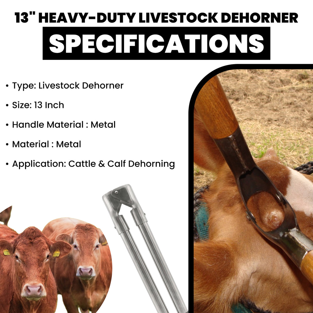 13 inch Barnes style dehorner – view 6