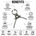 Small 23cm castration forceps – view 4