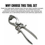 Small 23cm castration forceps – view 8
