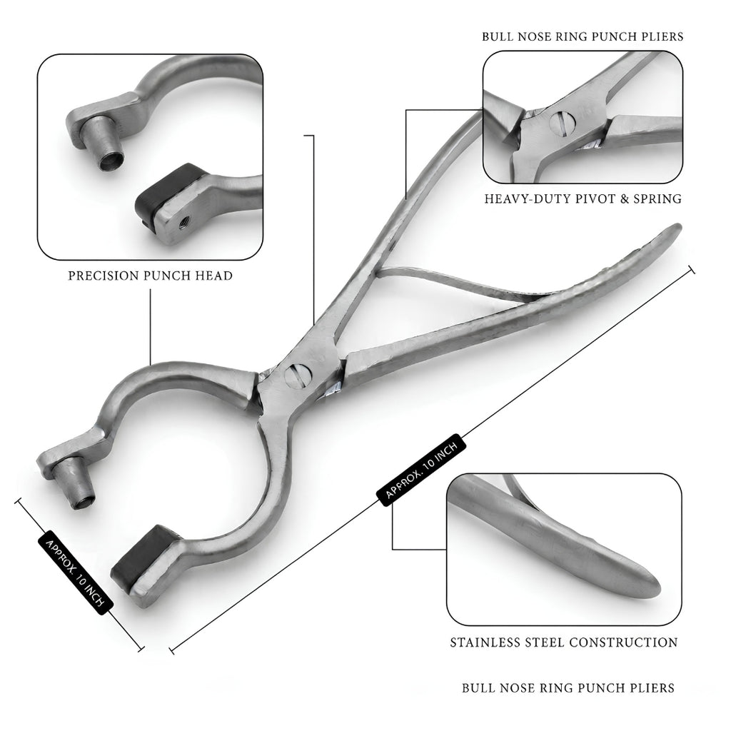 Bull nose ring punch pliers – view 6