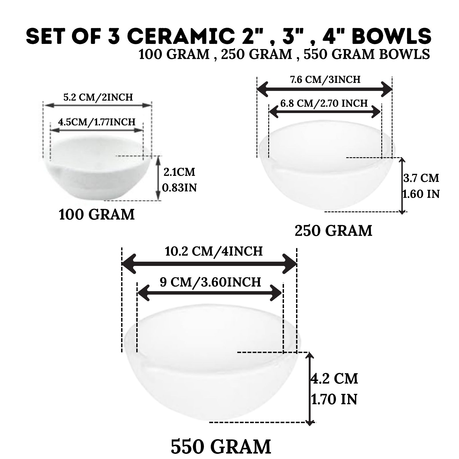 heat-resistant ceramic bowls for gold melt