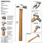 Farrier hammer set 4 piece – view 4