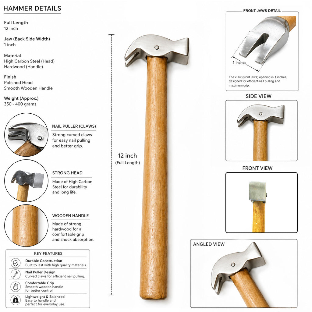 Farrier hammer set 4 piece – view 7