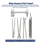 5 piece farrier hoof trimming kit – view 10