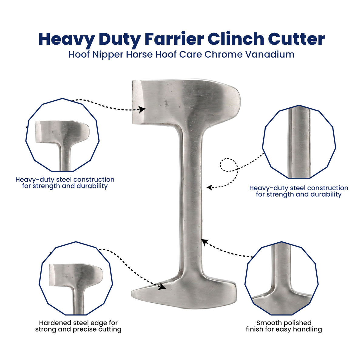 5 piece farrier hoof trimming kit – view 4