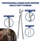 5 piece farrier hoof trimming kit – view 7