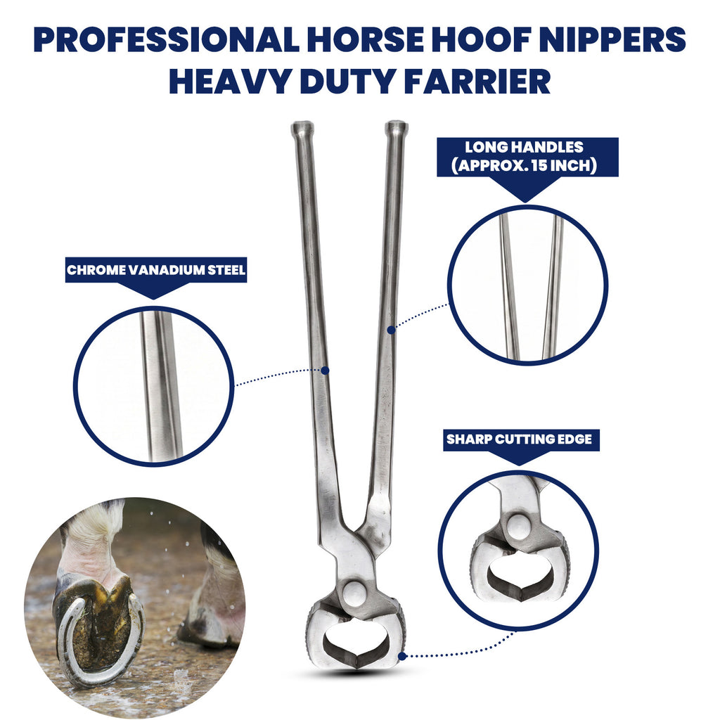 5 piece farrier hoof trimming kit – view 8