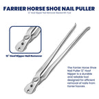 12 inch farrier horseshoe nail puller – view 2