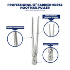 12 inch farrier horseshoe nail puller – view 3