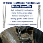 12 inch farrier horseshoe nail puller – view 7