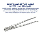 12 inch farrier horseshoe nail puller – view 8