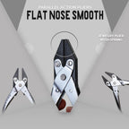 5.5 inch flat nose parallel pliers with nylon jaw by ToolsMaster-UK.


