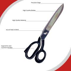 "sharp steel scissors cutting"