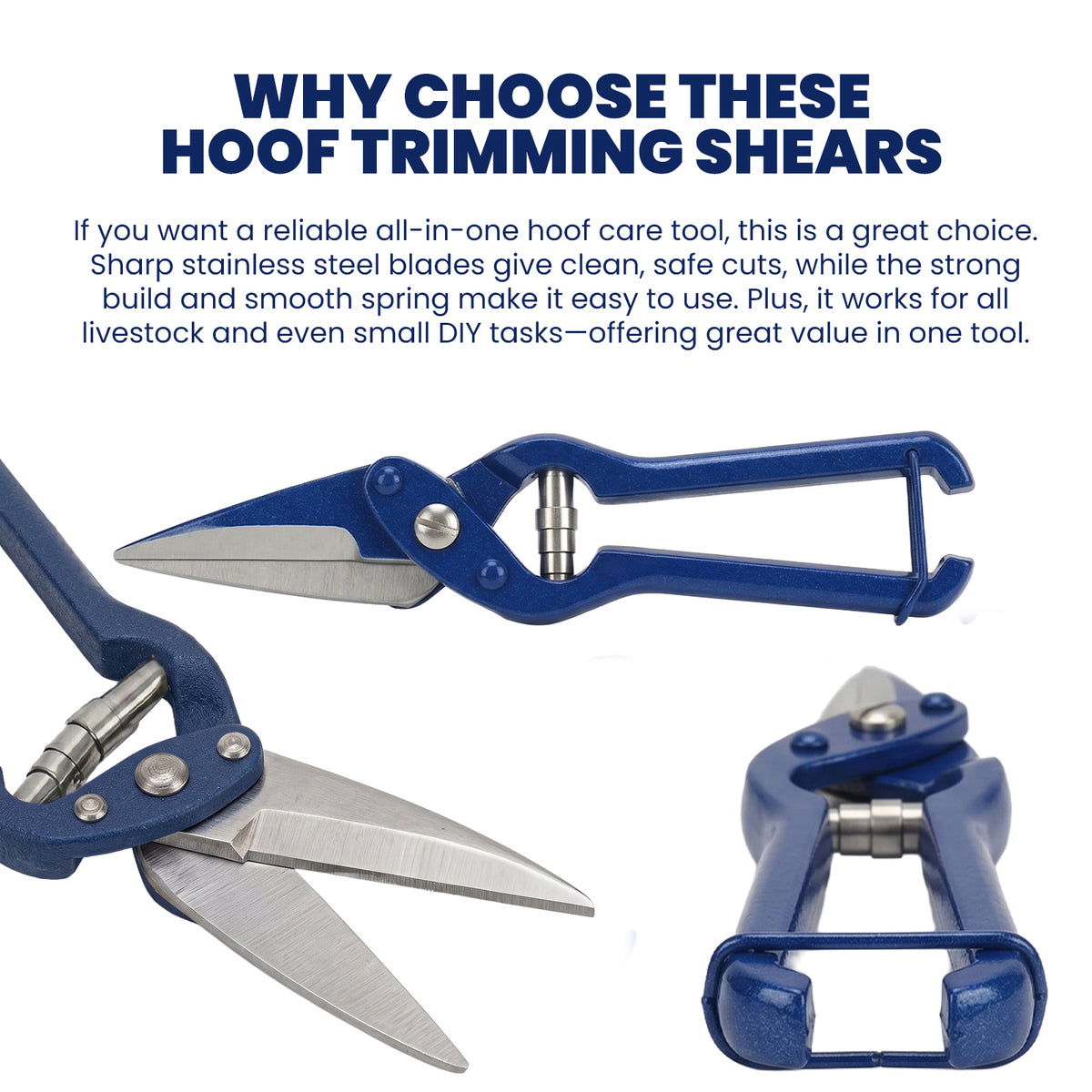 Heavy duty goat hoof clippers – view 8