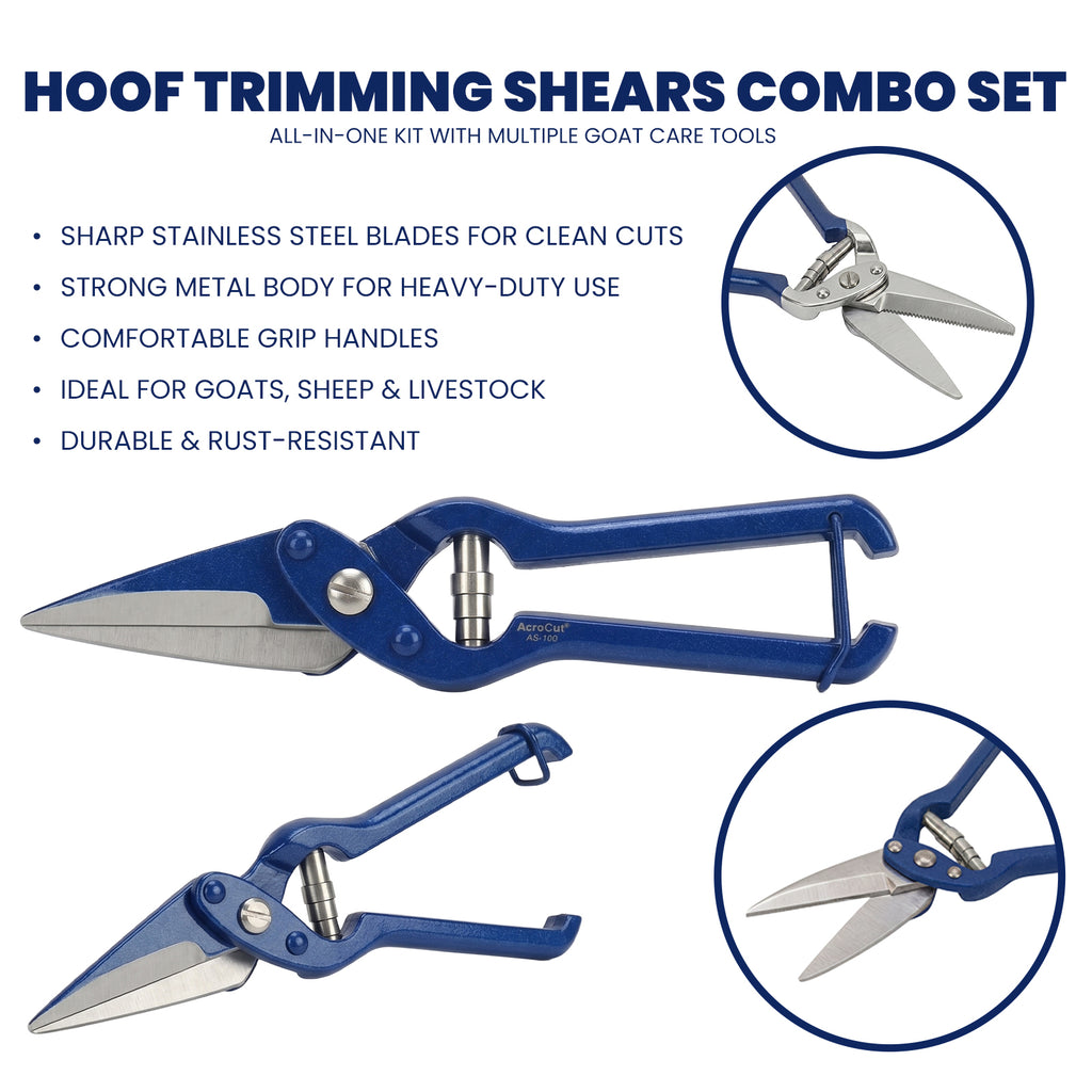 2 piece hoof trimming shears set – view 2