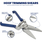 2 piece hoof trimming shears set – view 3