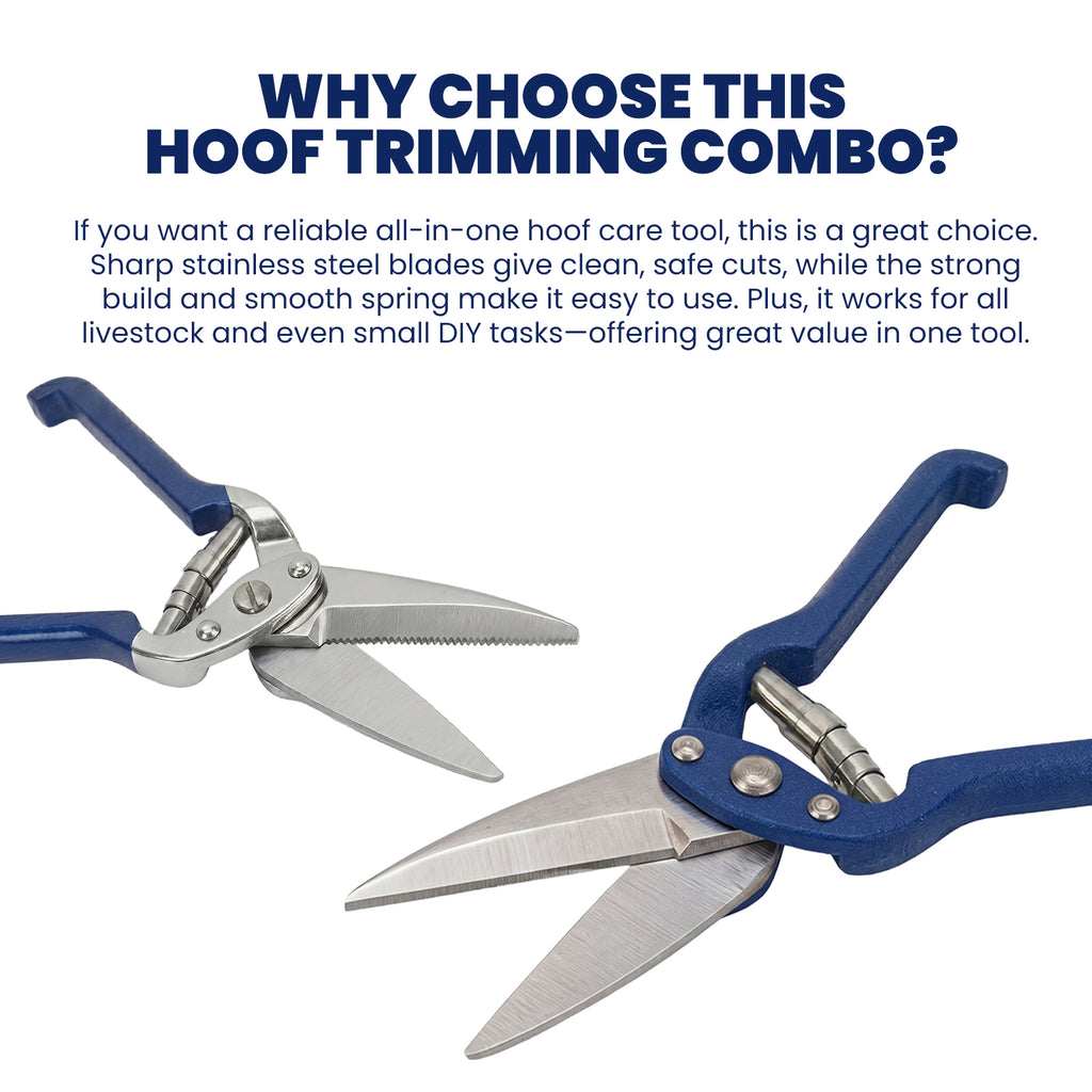 2 piece hoof trimming shears set – view 9