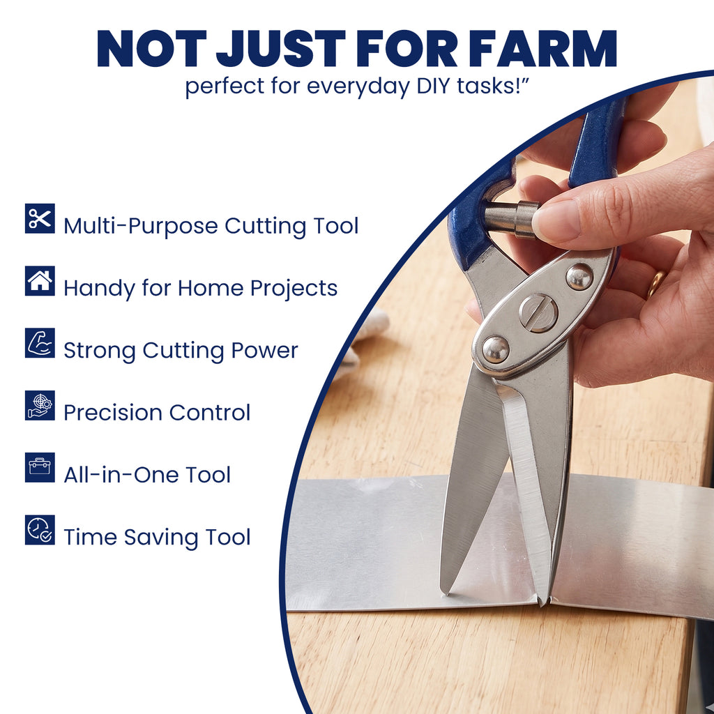 9 inch hoof trimming shears – view 6