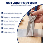 9 inch hoof trimming shears – view 6