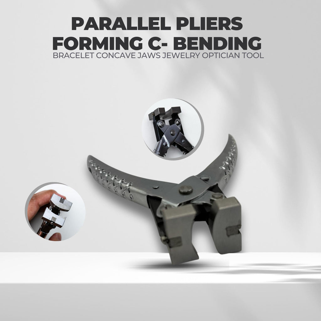 Parallel pliers set designed for jewelry, wire bending, and craft work.

