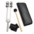 NS Crafts 68.05 Hz Earth Star weighted tuning fork with mallet and pouch – image 1