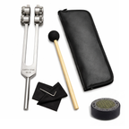 NS Crafts 68.05 Hz Earth Star weighted tuning fork with activator, mallet and pouch – image 2