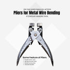 Parallel zig-zag pliers for detailed jewelry making and metal