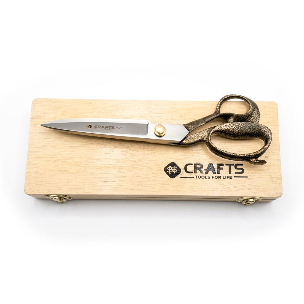 NS Crafts premium 12 inch tailor scissors