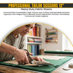 12 inch professional leather cutting shears
