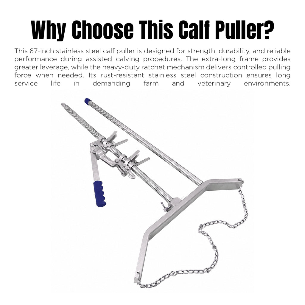 66 inch ratchet calf puller – view 8
