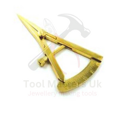 Castroviejo Caliper 20mm Straight Titanium,Gold & multi ophtalmic Eye instrument